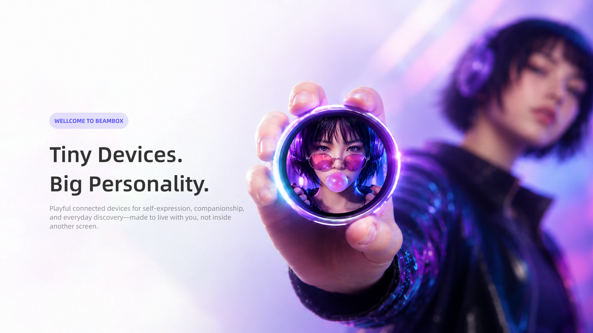 Tiny devices with big personality