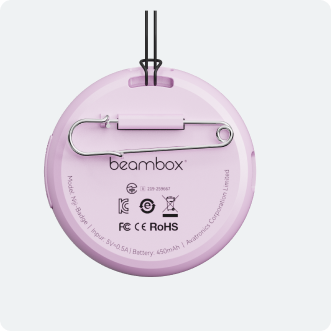 Beambox Niji E-Badge Pink product image 3 20260805 default media