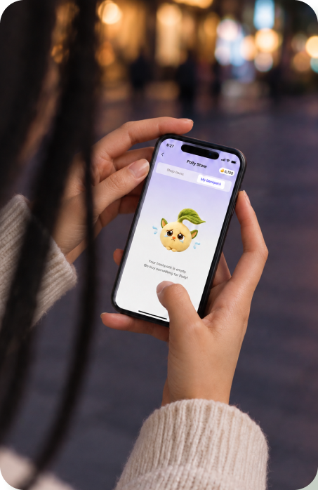 Polly app interaction 3