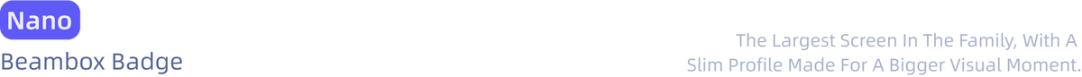 Nano E-Badge