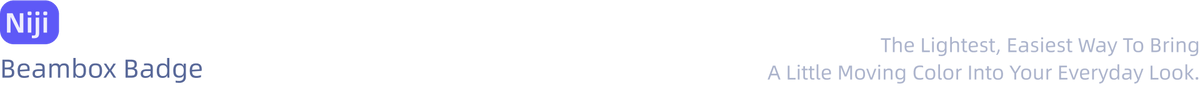 Niji E-Badge